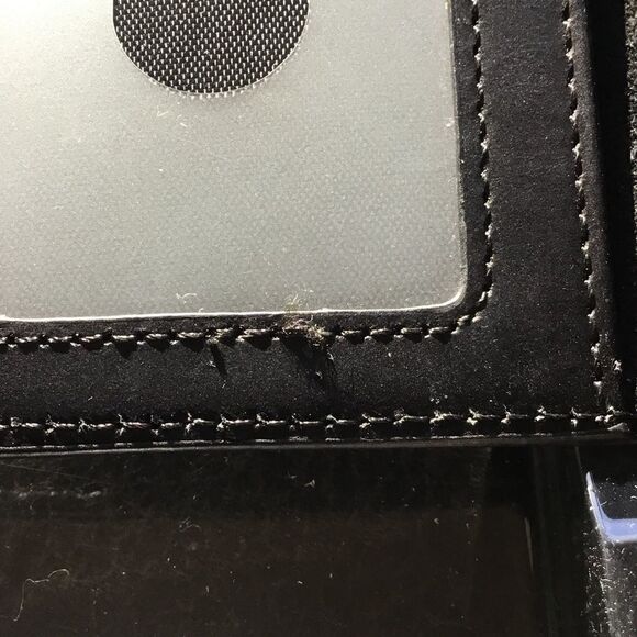 Case Mate iPhone 6 Black Leather Wallet Folio (J) - Picture 6 of 8